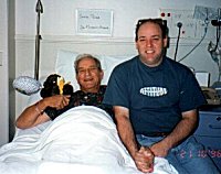 Dad in Hospital andme